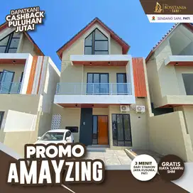 Rumah Mewah Skandinavian dan American Style di Pati