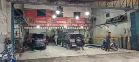 Dijual GUDANG BENGKEL MOBIL Lokasi Ramai Kaliabang Bekasi Utara