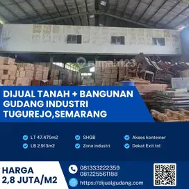 Aset Strategis! Lahan + Gudang 4,7 Ha di Semarang