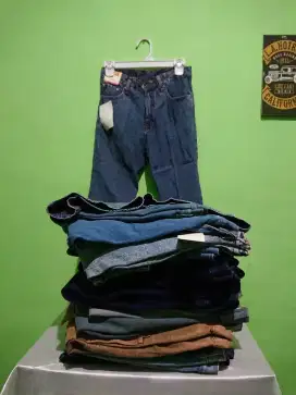 Celana jins baru model lama berbagai ukuran