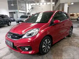 Honda Brio RS MT 2017 Merah PREMIUM B1040FZR