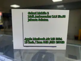 Apple Macbook Air M3 13 8GB SSD 256GB Bisa Cash Kredit Tukar Tambah