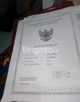 Jual rumah hunian aman