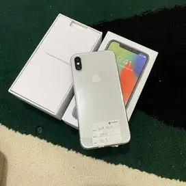 iPhone X 64gb silver ex ibox nego tipis