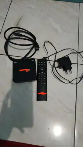 Stb Android box v5 unlok siap pakai
