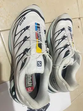 Salomon xt-6 goretex | white icy morn morn sepatu trail run