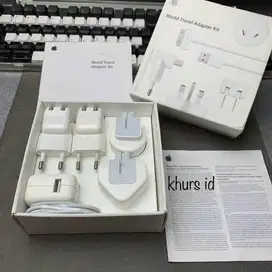 apple world travel adapter kit original - charger ipod iphone ipad