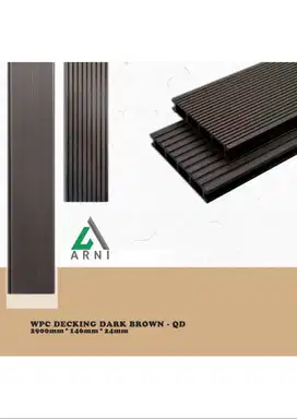 Decking WPC Lantai Kayu Kolam Outdoor Panjang 2,9m
