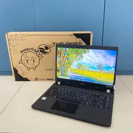 Laptop acer travelmate spek gahar i5Gen10 SSD gaming editing