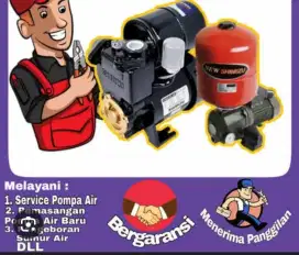 Terima jasa service air sumur /air tanah DLL
