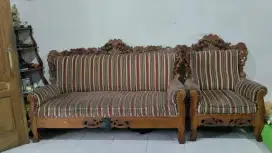 Sofa preloved layak pakai (nego halus)