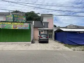 Jual Cepat Rumah tinggal dan usaha pinggir jalan