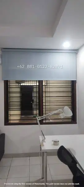 Pasang Roller Blinds Bahan Dim Out, Blackout, Screen