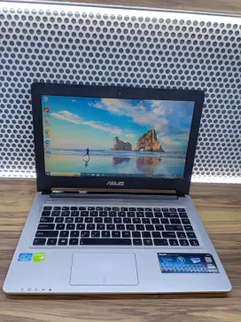 Asus K456CB intelCi3-3217U Ram8GB SSD128GB+Hardisk500GB