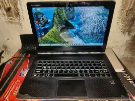 Laptop Lenovo Yoga 3 Pro Ram 8/ssd128 Layar 360* Touchscreen Silver