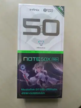 Baru..Infinix Note 50X 5g 8+8gb/256Gb Titanium Grey/Abu2 Gelap