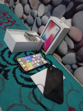 Iphone x 256gb fullset