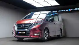 [DP MINIM]Nissan Serena HWS AT 2019 Merah Hitam