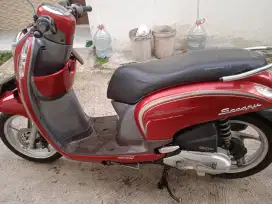 HONDA SCOOPY CBS ISS 2017 PAJAK PANJANG