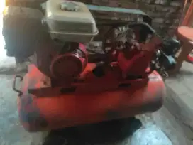 Jual kompresor 1 PK kondisi normal mesin Honda