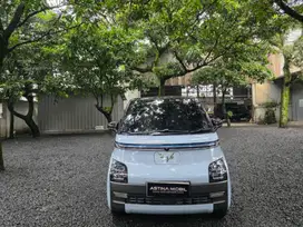 WULING AIR EV LONG RANGE AT MATIC 2023 BIRU ASTINA MOBIL NO BINGOU EV