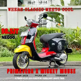 PIAGGIO VESPA PRIMAVERA MICKEY MOUSE IGET 150 ABS LIMITED EDITION