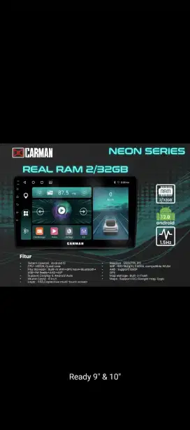 ANDROID CARMAN 9INCH