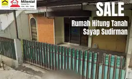 Dijual Rumah hitung tanah Sayap Sudirman