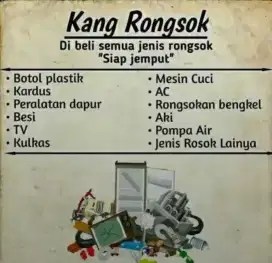 Siap tampung barang rongsok