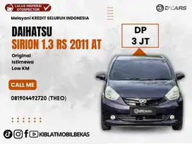 [DP:3JT] SIRION 1.3 RS 2011 AUTOMATIC LOW KM ORIGINAL