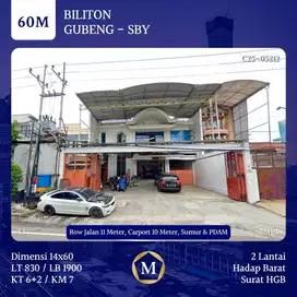 Rumah Usaha Luas Jl Biliton Gubeng dkt Kertajaya Pusat Kota Surabaya