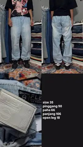 baggy jeans blue