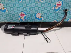 Knalpot PCX 160 merk TCM recing