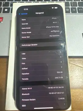 IPhone 15pm !box resmi