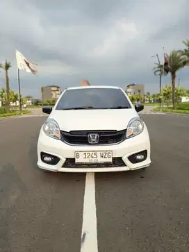 tdp 17 jt km 18 rb Honda Brio E AT 2018 putih