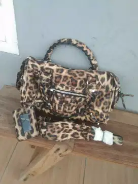 Balenciaga leopard skin