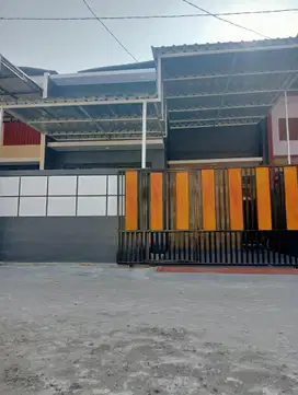 Rumah murah krian Sidoarjo akses jalan cor lebar