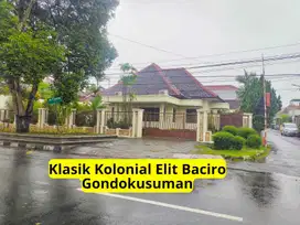 Rumah Klasik Kolonial Gondokusuman Baciro