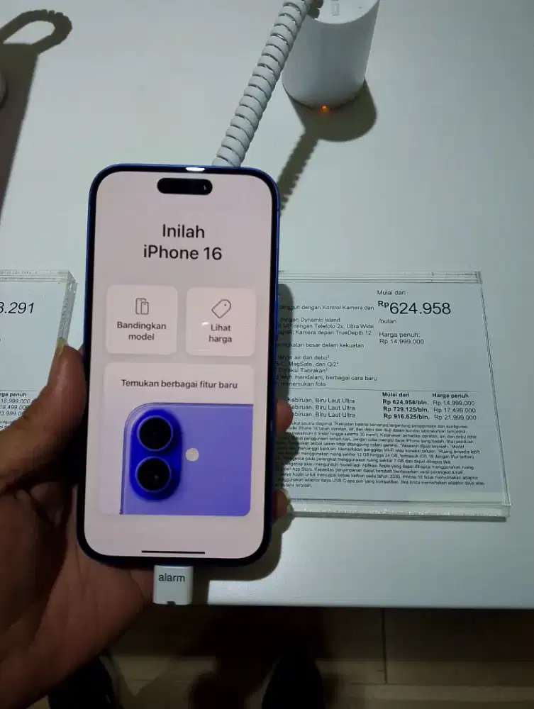 Cicilan Bunga 0% Iphone 16 128 GB