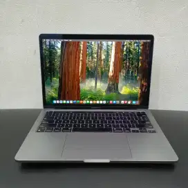 MACBOOK PRO TOUCHBAR 13-INCH 2020 CHIP M1 RAM 16GB SSD 256GB (SECOND)