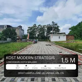 Kost Siap Bangun Lowokwaru Kota Malang! Lokasi Favorite Mahasiswa