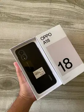 Oppo A18 Ram 4/128 mulusss