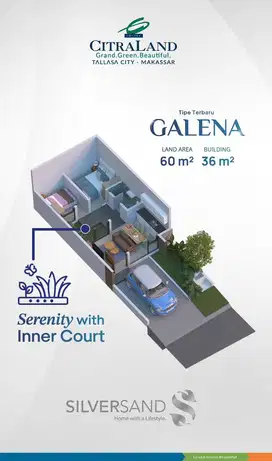 rumah type 36 di CitraLand Tallasa City