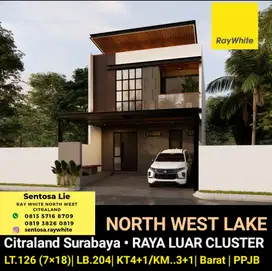 Rumah Baru Citraland Nortb West Lake RAYA Row 4 Mobil dkt Citra Berkat
