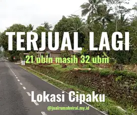 Tanah dijual nempel gili aspal purbalingga jawa tengah