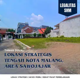 Tanah Lokasi Strategis tengah kota area Sawojajar