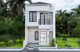 RUMAH HARGA 1,1 M NEGO 3 KAMAR TIDUR DEKET KE TOL TMII