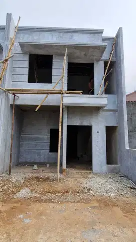 RUMAH ONPROGRES 3 KAMAR TIDUR 5 MENIT KE TERMINAL PINANG RANTI