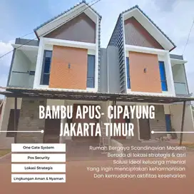 Cluster terbaru di Bambu Apus, Cipayung - Jakarta Timur