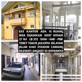RUANG KANTOR 15 RUANG BISA JADI KOST KOSAN DI TEBET JAKARTA SELATAN